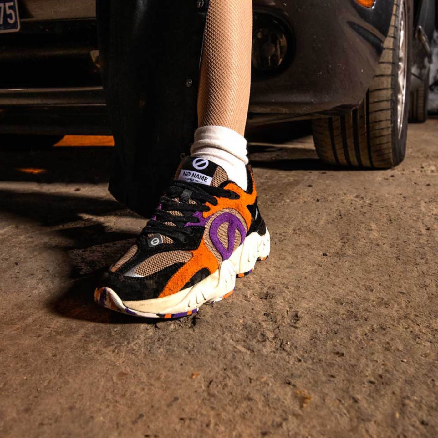 KRAZEE RUNNER W  -  SDE/SANDW./HSDE  - NERO/TALPA/VIOLA/ARANCIONE